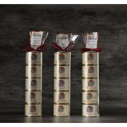 3 Lots de 5 petite terrines