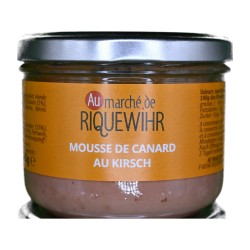 Mousse de canard au kirsch...